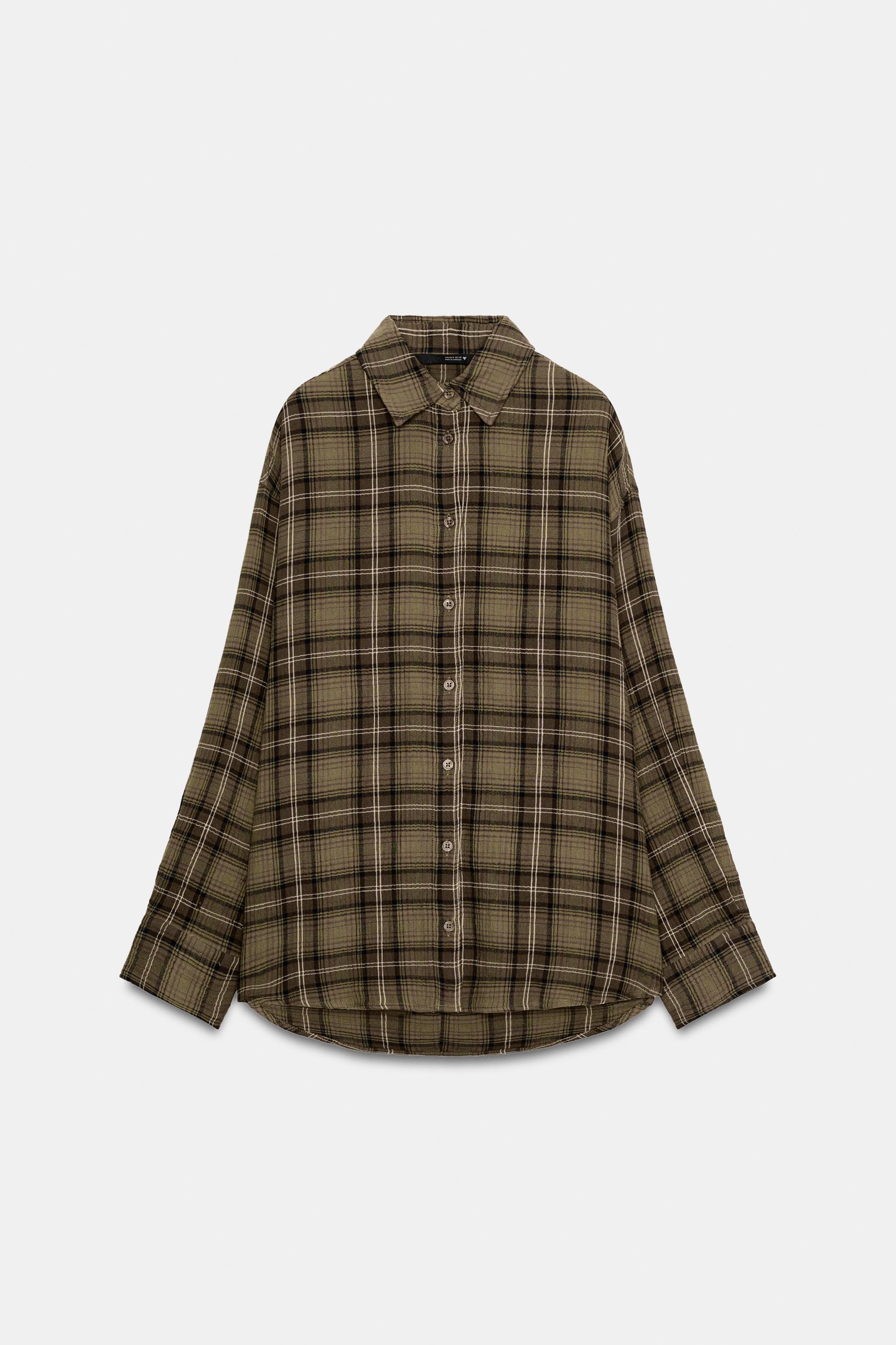 OVERSIZED PLAID SHIRT